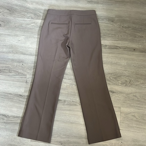 Club Monaco Bootcut Trouser in Taupe Grey - Picture 7 of 8